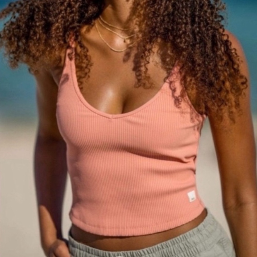 Vuori Rib Crop Tank Top
